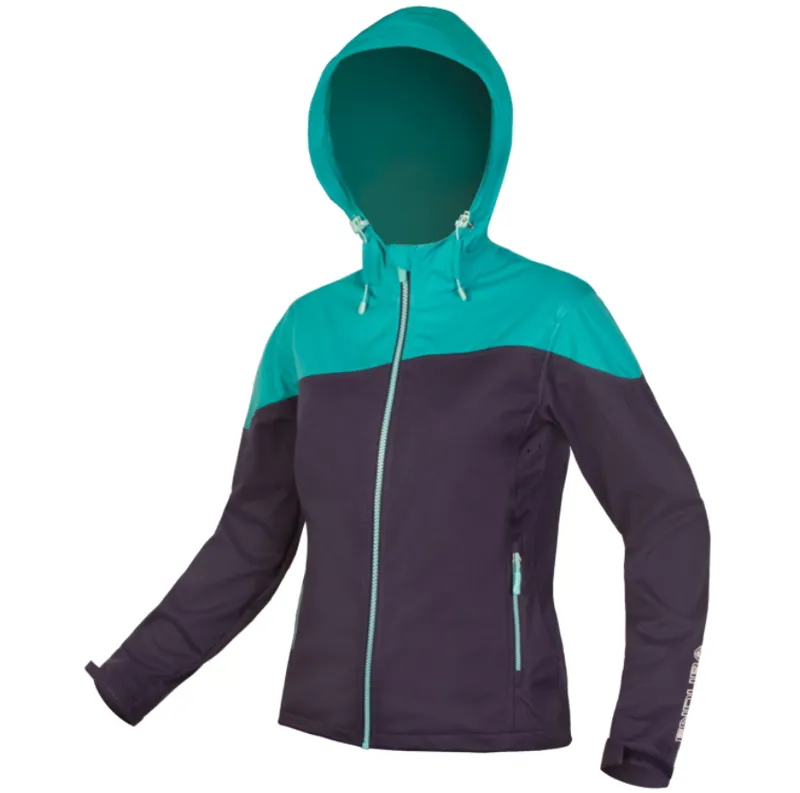 Endura Women's SingleTrack Softshell Jacket Navy